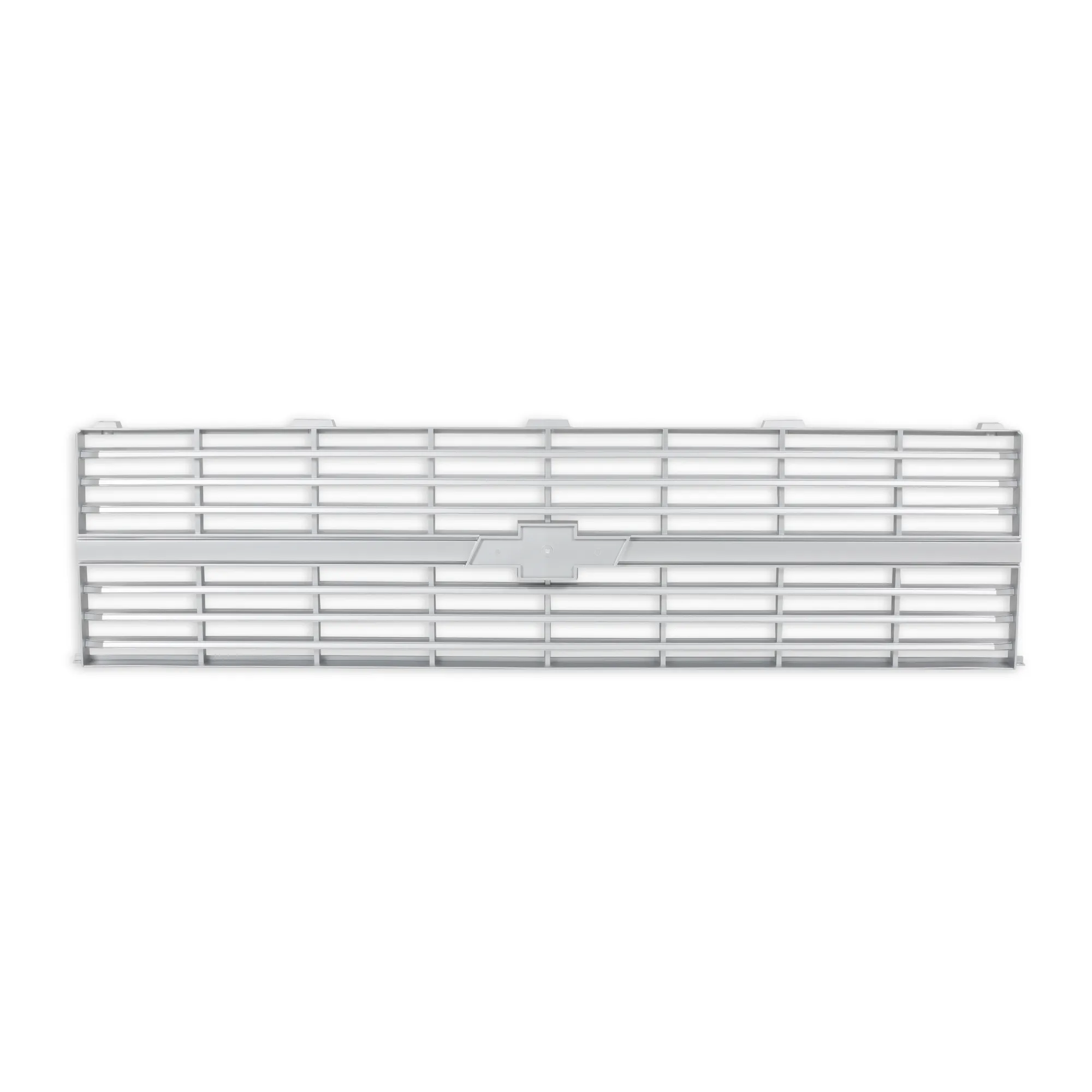 BROTHERS Trucks C/K Grille - w/ Bowtie - w/o Molding - Single Headlight - Silver - 04-176