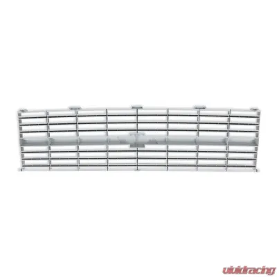 Brothers Trucks C/K Grille Silver for 1983-1984 Chevy C/K, Blazer, Suburban, Single Headlight - 04-176