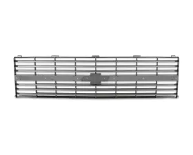 BROTHERS Trucks C/K Grille - w/ Bowtie - w/ Molding - Dual Headlight - Charcoal