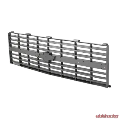 BROTHERS Trucks C/K Grille - w/ Bowtie - w/ Molding - Dual Headlight - Charcoal - 04-177