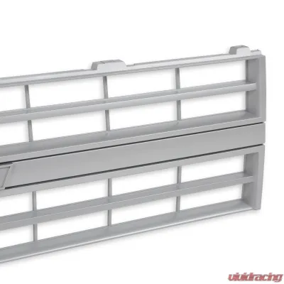 BROTHERS Trucks C/K Grille - w/ Bowtie - w/o Molding - Single Headlight - Silver - 04-178