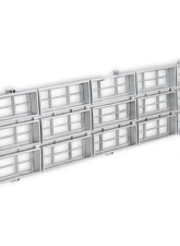 BROTHERS Trucks C/K Chevy Grille - without Bowtie - Silver                                     - 04-310 - Image 2