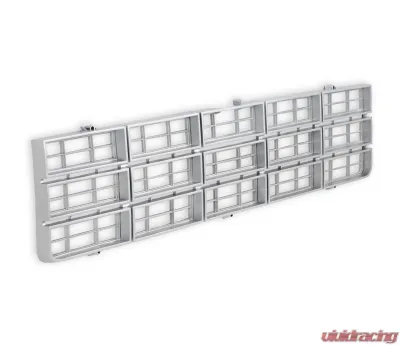BROTHERS Trucks C/K Chevy Grille - without Bowtie - Silver - 04-310