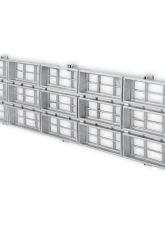 BROTHERS Trucks C/K Chevy Grille - without Bowtie - Silver                                     - 04-310 - Image 3