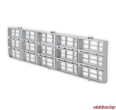 BROTHERS Trucks C/K Chevy Grille - without Bowtie - Silver - 04-310