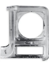 Brothers Trucks  Headlight Bezel - Round Head Light - Right                                     - 04-323 - Image 6