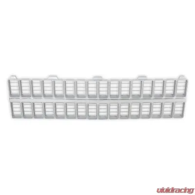 BROTHERS Trucks C/K Chevy Grille - w/o Bowtie - Chrome/Grey - 04-326