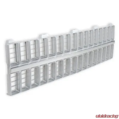 BROTHERS Trucks C/K Chevy Grille - w/o Bowtie - Chrome/Grey - 04-326