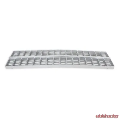 BROTHERS Trucks C/K Chevy Grille - w/o Bowtie - Chrome/Grey - 04-326
