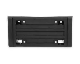 BROTHERS Trucks GMT400 Front License Plate Bracket - w/o Strip - Black