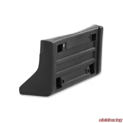 BROTHERS Trucks GMT400 Front License Plate Bracket - w/o Strip - Black - 04-359