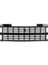 BROTHERS Trucks GMT400 Chevy Grille - Dual Headlight - Black                                     - 04-365 - Image 7