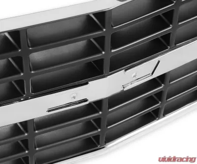 BROTHERS Trucks GMT400 Chevy Grille - Dual Headlight - Chrome - 04-366