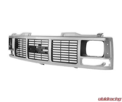 Brothers Trucks GMT400 GMC Grille - Single Headlight - Argent Silver - 1988-1993 - 04-367