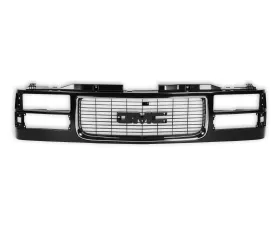 BROTHERS Trucks GMT400 GMC Grille - Composite Headlights - Black/Chrome