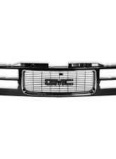 BROTHERS Trucks GMT400 GMC Grille - Composite Headlights - Black/Chrome                                     - 04-476 - Image 6
