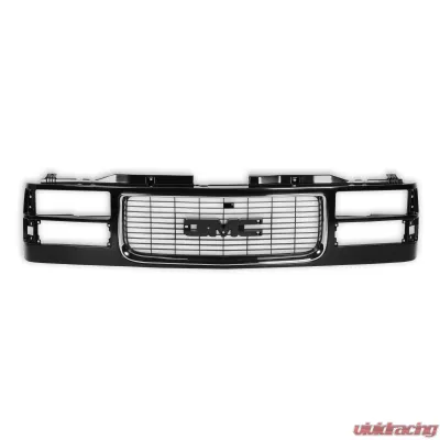 BROTHERS Trucks GMT400 GMC Grille - Composite Headlights - Black/Chrome - 04-476