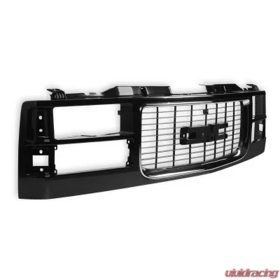 BROTHERS Trucks GMT400 GMC Grille - Composite Headlights - Black/Chrome - 04-476
