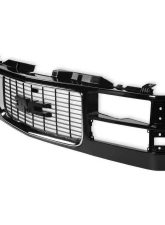 BROTHERS Trucks GMT400 GMC Grille - Composite Headlights - Black/Chrome                                     - 04-476 - Image 3