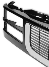 BROTHERS Trucks GMT400 GMC Grille - Composite Headlights - Black/Chrome                                     - 04-476 - Image 4