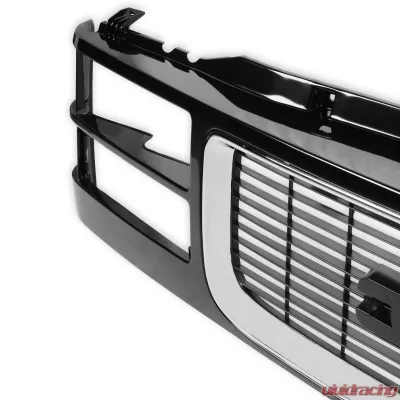 BROTHERS Trucks GMT400 GMC Grille - Composite Headlights - Black/Chrome - 04-476