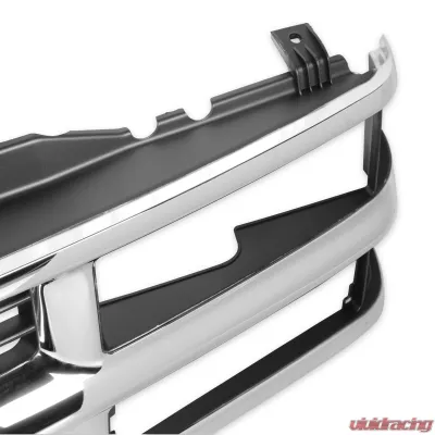 BROTHERS Trucks GMT400 Chevy Grille w/o Sport Package - Chrome/Black - 04-488