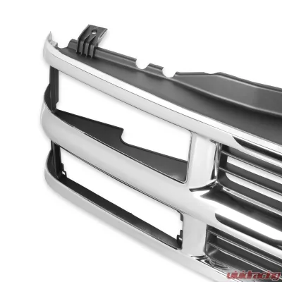 BROTHERS Trucks GMT400 Chevy Grille w/o Sport Package - Chrome/Black - 04-488