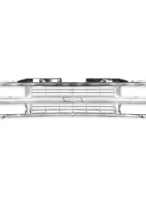 BROTHERS Trucks GMT400 Chevy Grille w/o Sport Package - Chrome/Black                                     - 04-488 - Image 4