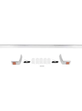 Brothers Trucks  Cab Moldings - Rear - 3-Piece Set                                     - 04-533 - Image 4