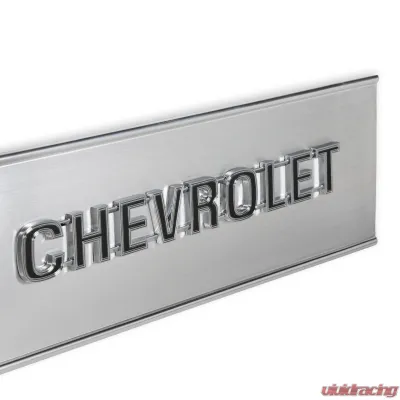 BROTHERS Trucks C/K Chevy Tailgate Trim Panel - Brushed Aluminum - 04-534