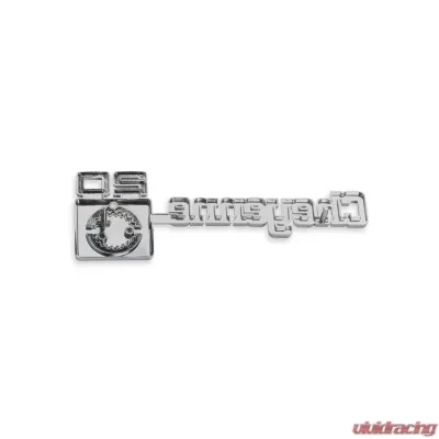 Brothers Trucks C/K Fender Badge Pair for 1975-1980 Chevrolet C/K 20, Silver Finish - 04-540