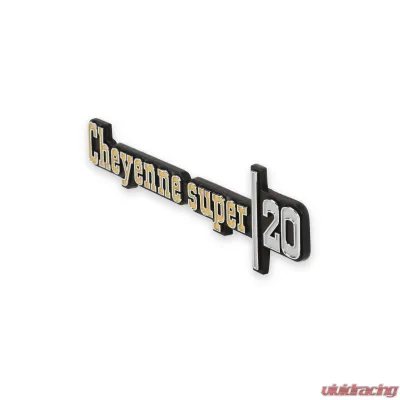 BROTHERS Trucks C/K Fender Badge Pair - Cheyenne Super 20 - 04-542