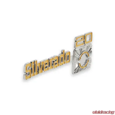 BROTHERS Trucks C/K Fender Badge Pair - Silverado C20 - 04-545
