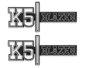 BROTHERS Trucks K5 Fender Badge Pair - Blazer 4WD