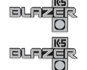 BROTHERS Trucks K5 Fender Badge Pair - Blazer 4WD