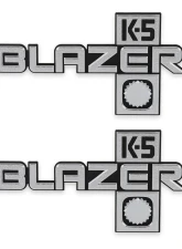 BROTHERS Trucks K5 Fender Badge Pair - Blazer 4WD                                     - 04-548 - Image 5