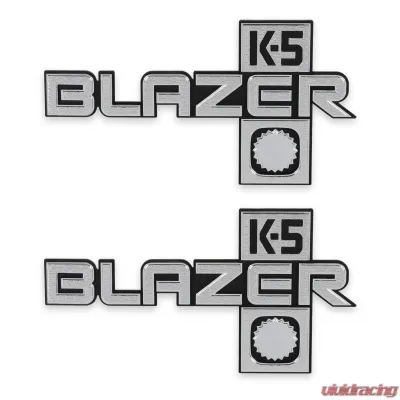BROTHERS Trucks K5 Fender Badge Pair - Blazer 4WD - 04-548