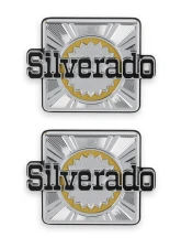 BROTHERS Trucks K5 Rear Side Emblem Pair - Silverado                                     - 04-549 - Image 5