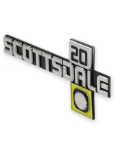 BROTHERS Trucks C/K Fender Badge Pair - Scottsdale 20                                     - 04-550 - Image 3