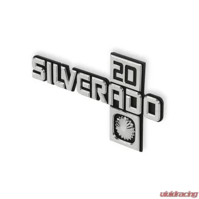 BROTHERS Trucks C/K Fender Badge Pair - Silverado 20 - 04-553