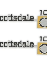 BROTHERS Trucks C/K Fender Badge Pair - Scottsdale 10                                     - 04-555 - Image 5