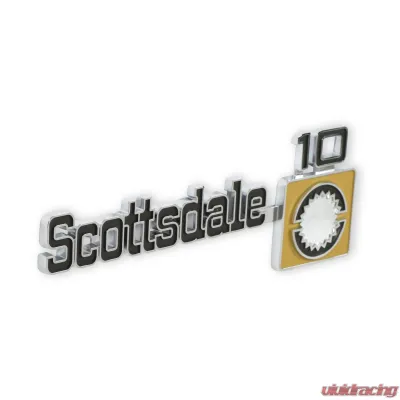 BROTHERS Trucks C/K Fender Badge Pair - Scottsdale 10 - 04-555