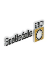 BROTHERS Trucks C/K Fender Badge Pair - Scottsdale 20                                     - 04-556 - Image 2