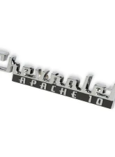 Brothers Trucks Fender Badge Pair for 1960 Chevrolet C/K 10 20 30 - Black/Silver Emblems                                     - 04-563 - Image 3