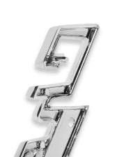 Brothers Trucks Fender Badge Pair for 1960 Chevrolet C/K 10 20 30 - Black/Silver Emblems                                     - 04-563 - Image 5