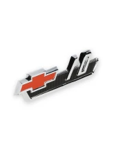 Brothers Trucks C/K Fender Badge Pair - 1962 Chevy C/K 10/20/30/Suburban, Black/Red                                     - 04-565 - Image 2