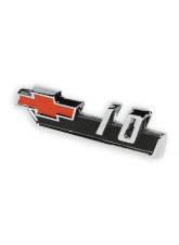 Brothers Trucks C/K Fender Badge Pair - 1962 Chevy C/K 10/20/30/Suburban, Black/Red                                     - 04-565 - Image 3