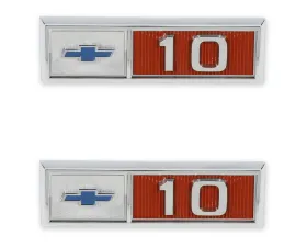 BROTHERS Trucks C/K Fender Badge Pair - Chevy 10