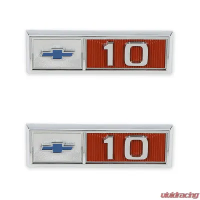 BROTHERS Trucks C/K Fender Badge Pair - Chevy 10 - 04-570