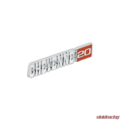BROTHERS Trucks C/K Fender Badge Pair - Cheyenne 20 - 04-593
